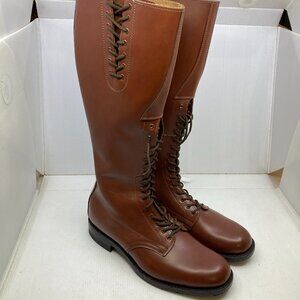 Vtg CHURCH'S never worn riding equestrian military army bluff mens boots sz 9 F